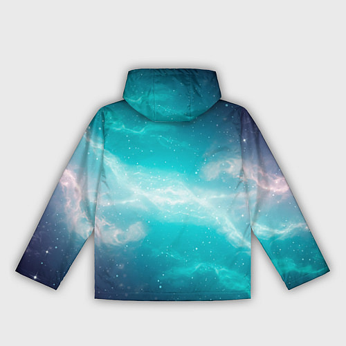 Женская ветровка Галактическое сияние небес / 3D-Белый – фото 2