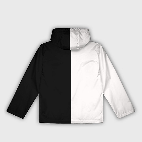 Женская ветровка Солнце черно-белое / 3D-Белый – фото 2