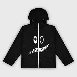 Ветровка с капюшоном женская Двойная эмоция, цвет: 3D-белый