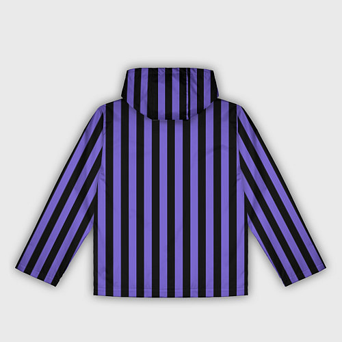 Женская ветровка Академия Невермор - сериал Уэнсдэй / 3D-Черный – фото 2