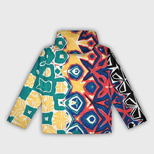 Женская ветровка Метаморфоза цвета и узора / 3D-Белый – фото 2