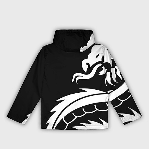 Женская ветровка Borussia дракон белый / 3D-Белый – фото 2