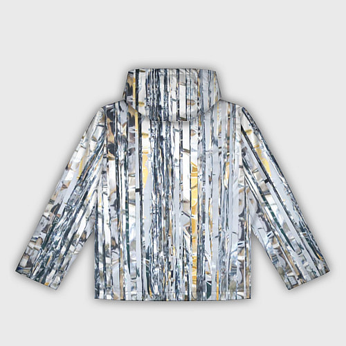 Женская ветровка Новогодний дождик / 3D-Белый – фото 2