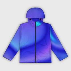 Ветровка с капюшоном женская The color is multicolored, цвет: 3D-черный