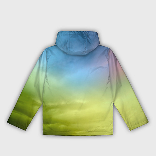 Женская ветровка Радужный единорог / 3D-Белый – фото 2