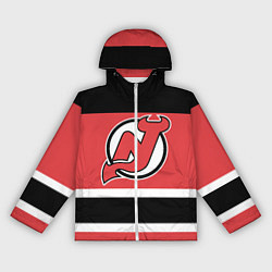 Ветровка с капюшоном женская New Jersey Devils, цвет: 3D-белый