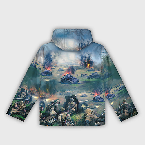 Женская ветровка За родину / 3D-Белый – фото 2