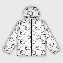 Женская ветровка Undertale Annoying dog white