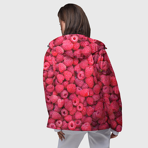 Женская ветровка Малинки / 3D-Черный – фото 4